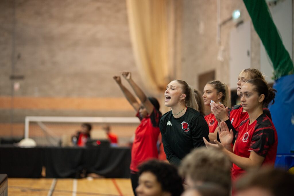 Rebels WSL team celebrating by Nathaniel MacRae Photography